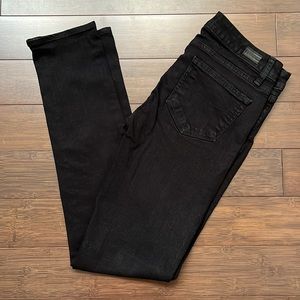 Paige black skinny jeans